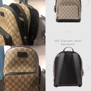 GG Supreme Small Backpack